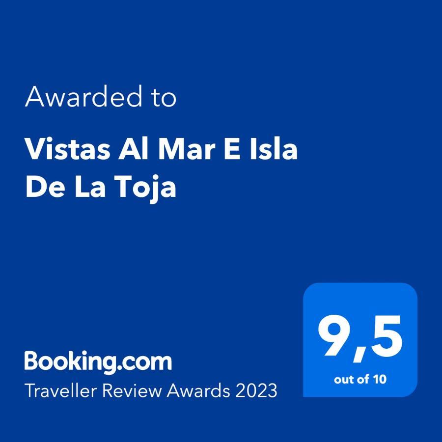 דירות או גרובה Vistas Al Mar E Isla De La Toja מראה חיצוני תמונה